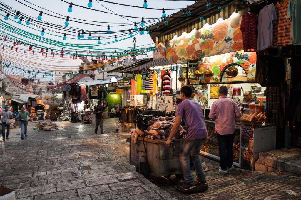 Damascus gates, inside the old City