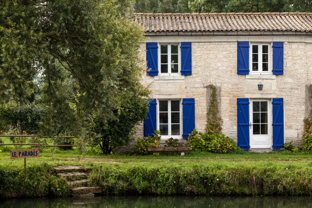 Maison dans la Venise verte, Marais Poitevin