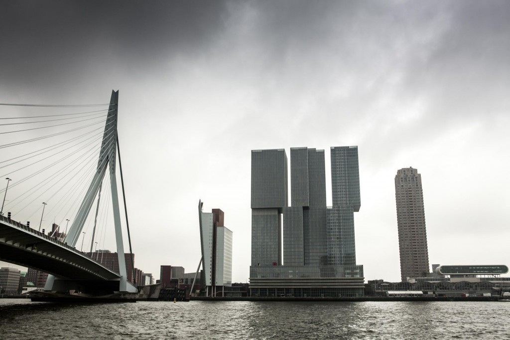 Pont Erasme, Rotterdam, Hollande