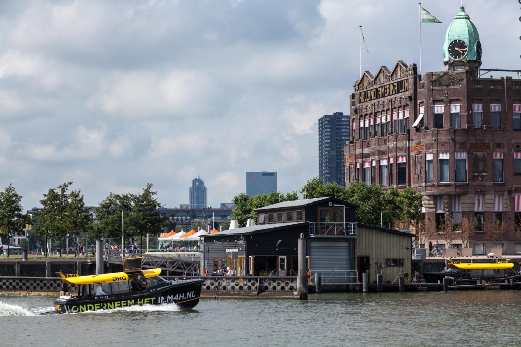 Taxi sur l'eau, Rotterdam, Pays-Bas