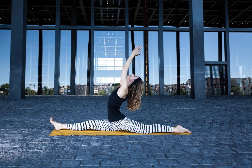 Ashtanga yoga, en mode urbain