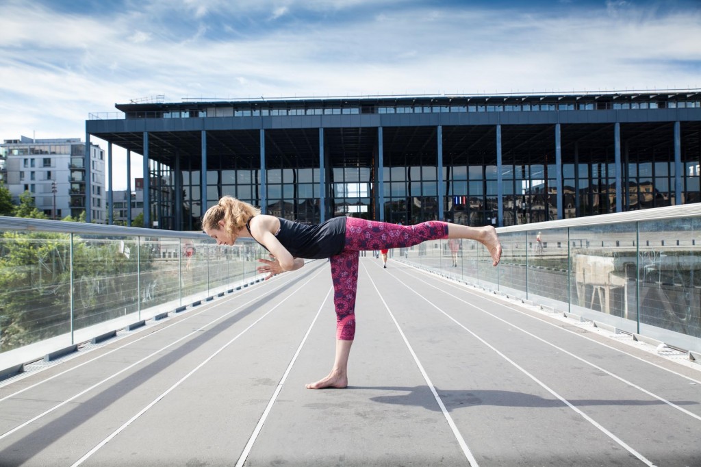 Ashtanga yoga, en mode urbain